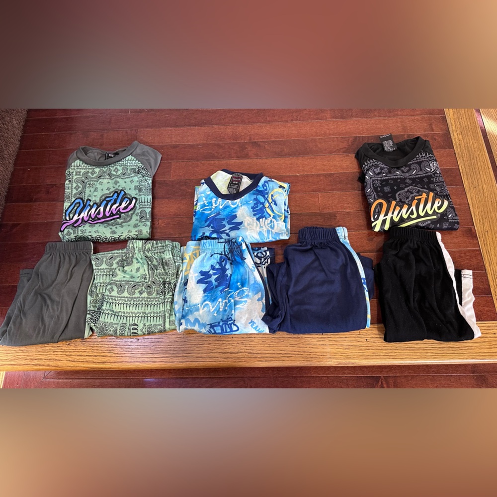 Bundle of kids pajama sets